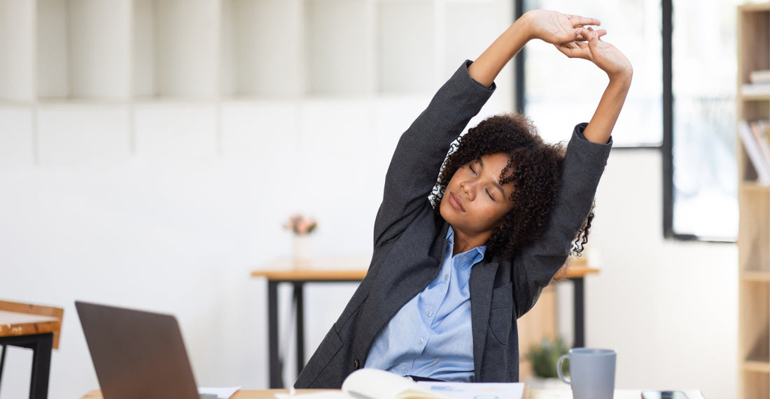 9 Desk Stretches for People Who Sit All Day