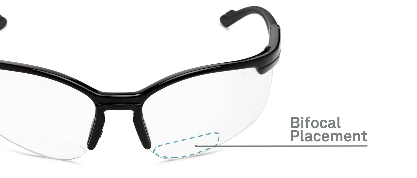 The David Bifocal Safety Glasses