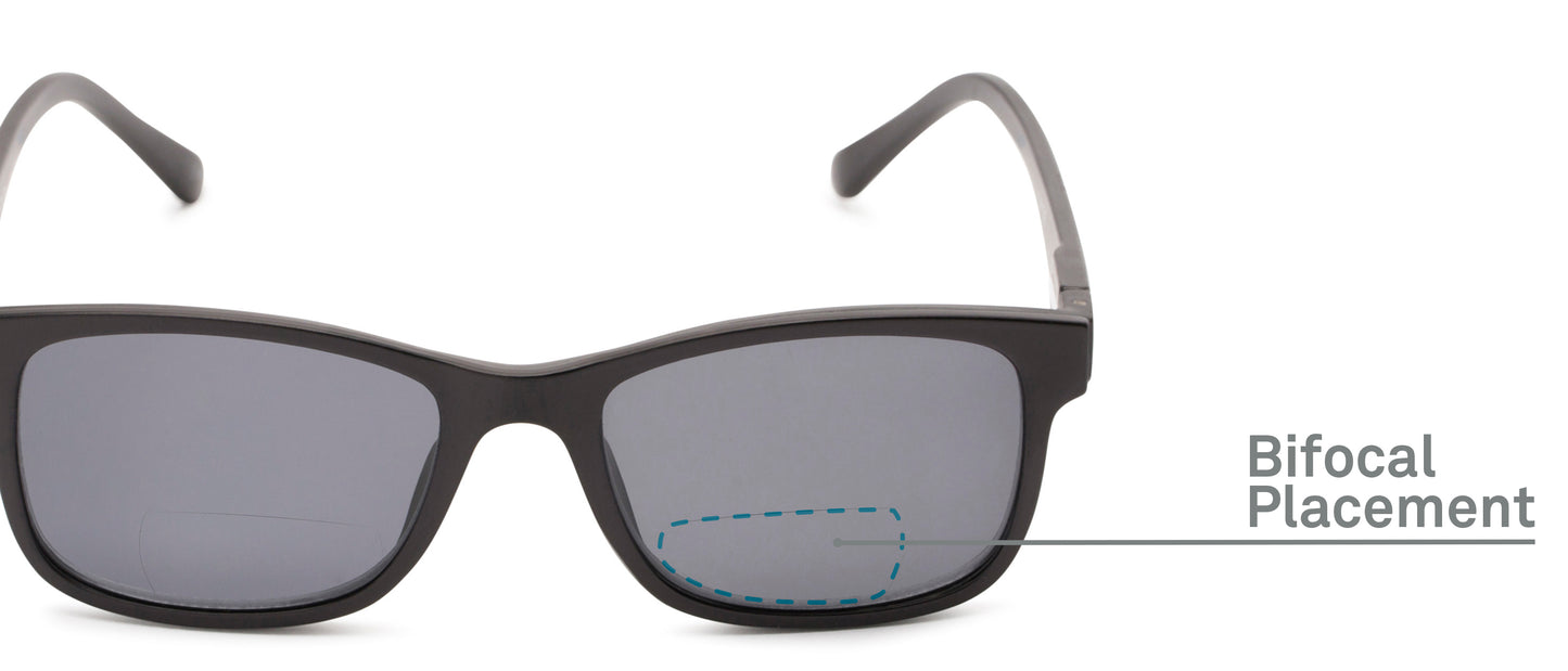 The Peace Polarized Magnetic Bifocal Reading Sunglasses