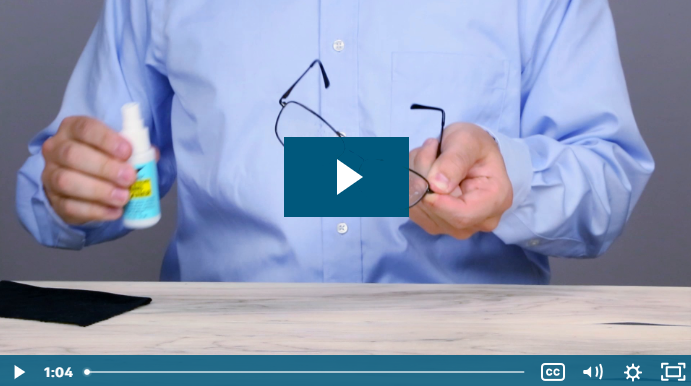 Load video: Steps on how to clean your glasses